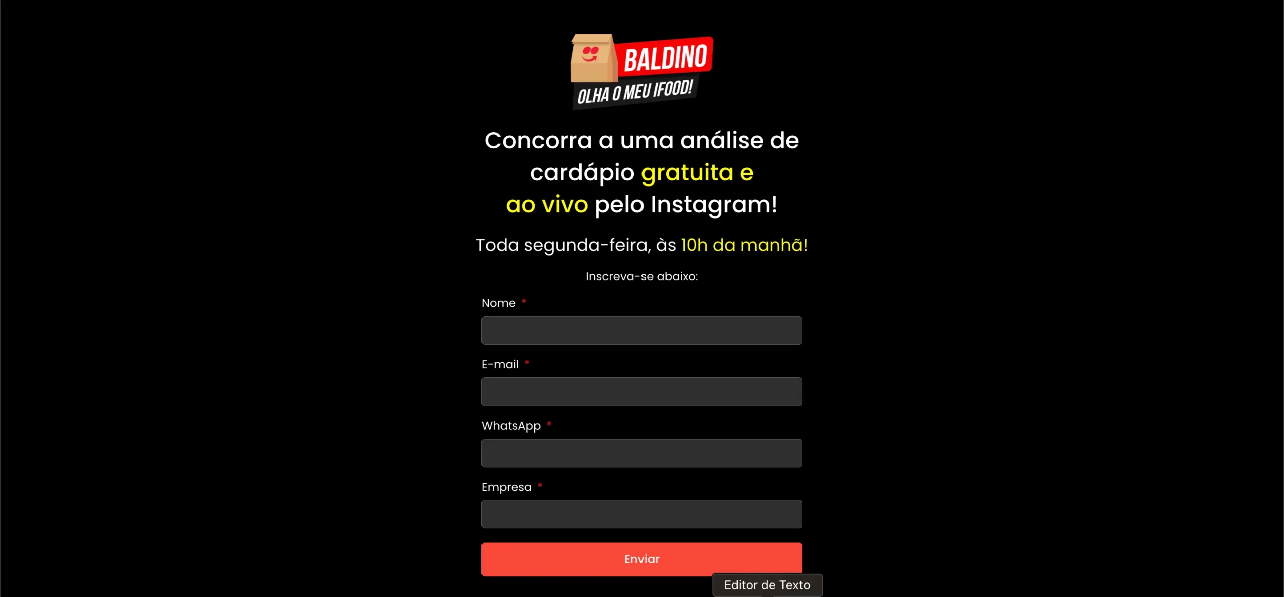 Baldino Olha meu iFood capa portfolio scaled