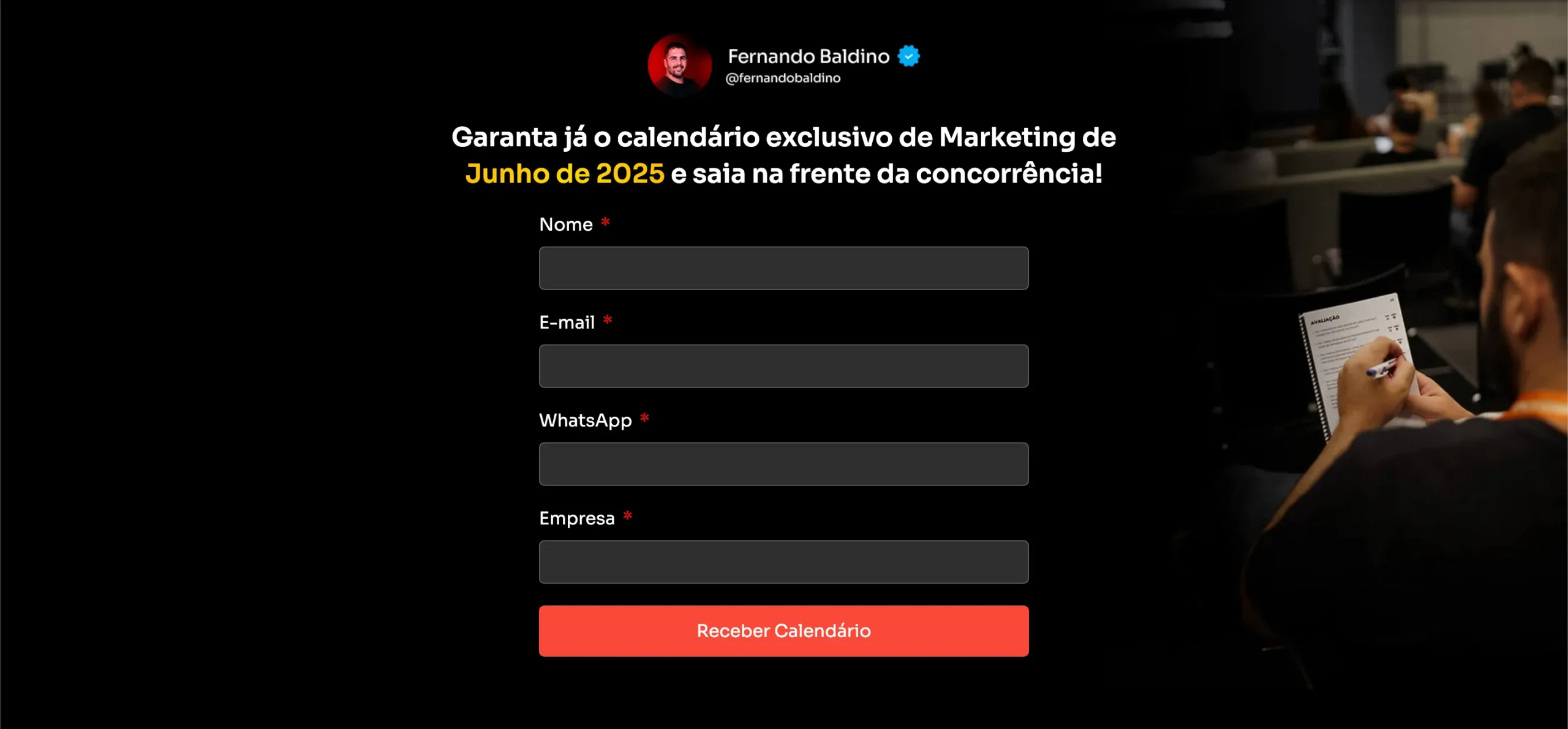 Calendario Marketing iFood portfolio Fernando Baldino scaled