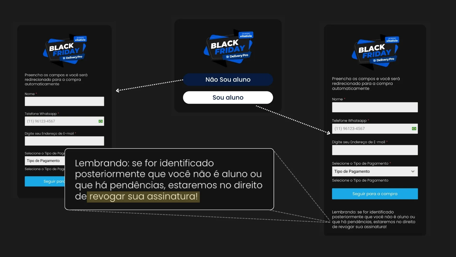 Capa Sistema de Verificacao de Leads Lancamento BlackFriday Plataforma Online DeliveryPro